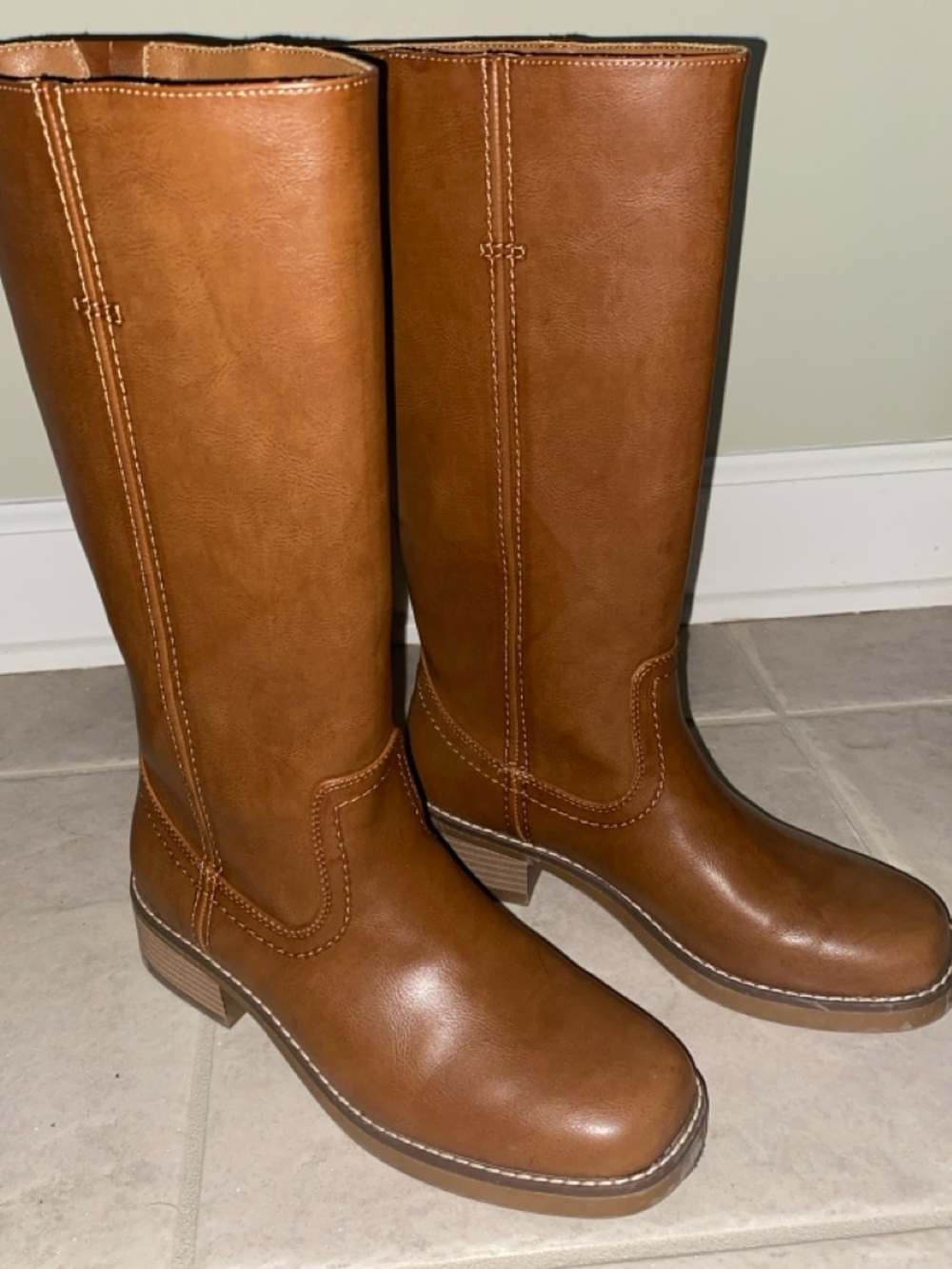 Sonoma Goods for Life Square Toe Women’s Mid Boots